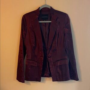 Deep Red Blazer